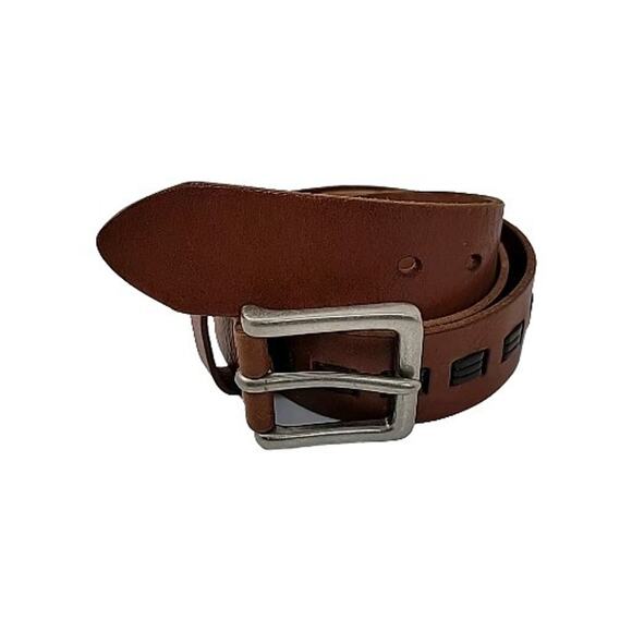 Levi's Men's Genuine Leather‎ Brown Belt 1.5 Inch Wide Size 34 - 36 - Picture 1 of 9